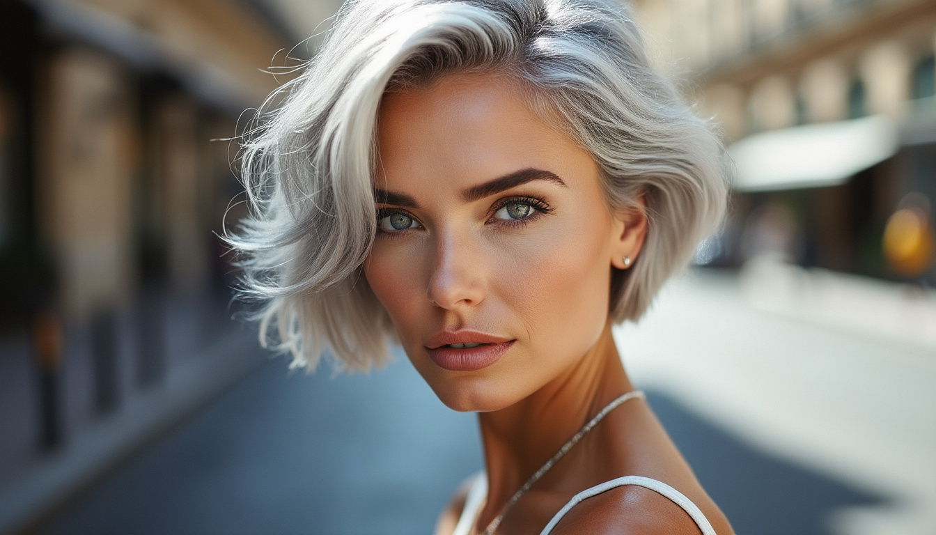 découvrez les meilleures coupes courtes pour visage rond après 50 ans, qui rajeunissent et éclaire le regard avec style et élégance.