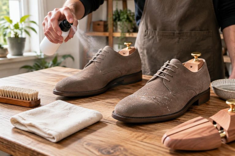découvrez comment imperméabiliser vos chaussures en daim avec des méthodes naturelles et des produits efficaces, sans altérer leur texture ni leur couleur.