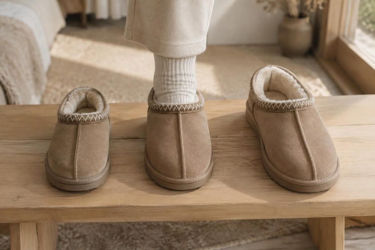 ugg tasman : découvrez si ce modèle chausse grand, petit ou normalement, et trouvez la taille idéale grâce à nos conseils.