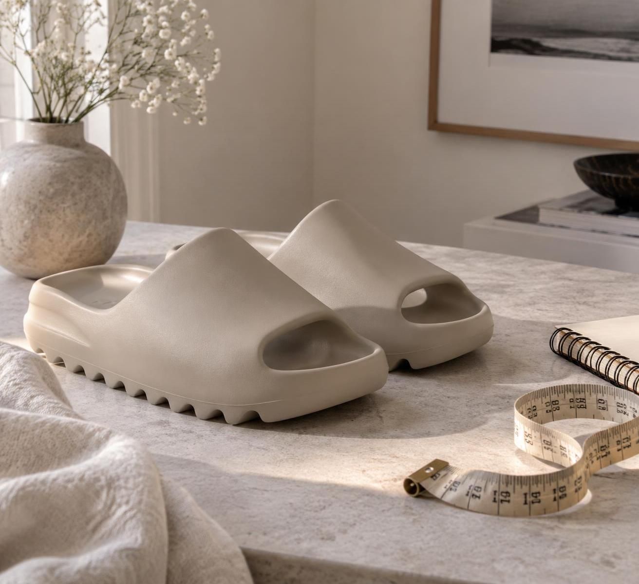 yeezy slide : découvrez comment choisir la bonne taille, trouver un chaussant confortable et éviter les erreurs pour bien porter vos sandales.